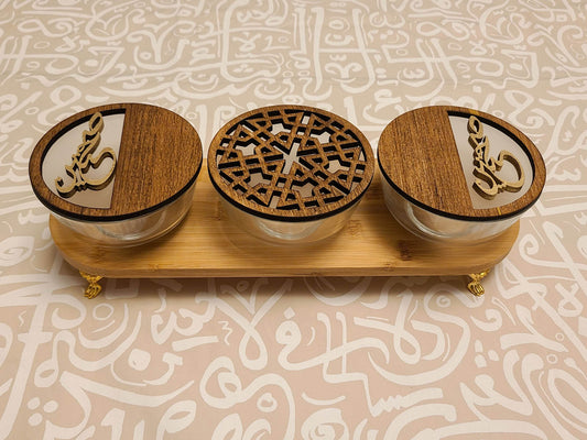 Nuts Tray With Lids - sleekkut