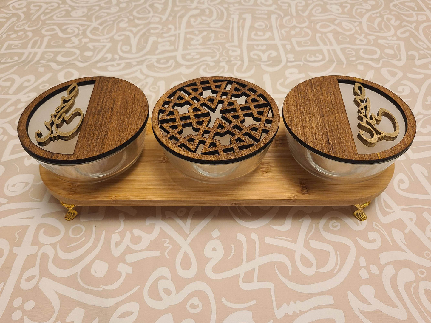 Nuts Tray With Lids - sleekkut