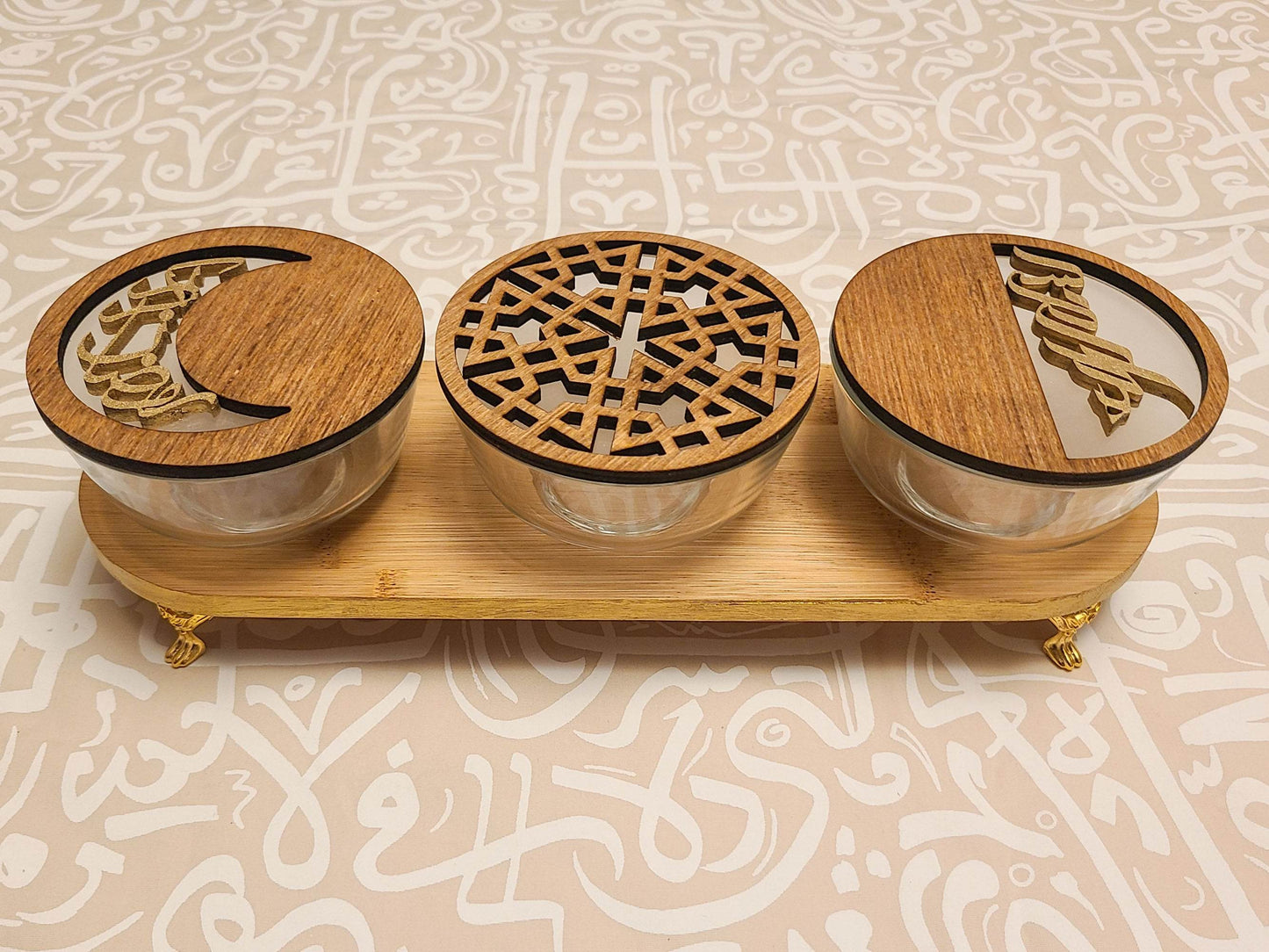 Nuts Tray With Lids - sleekkut