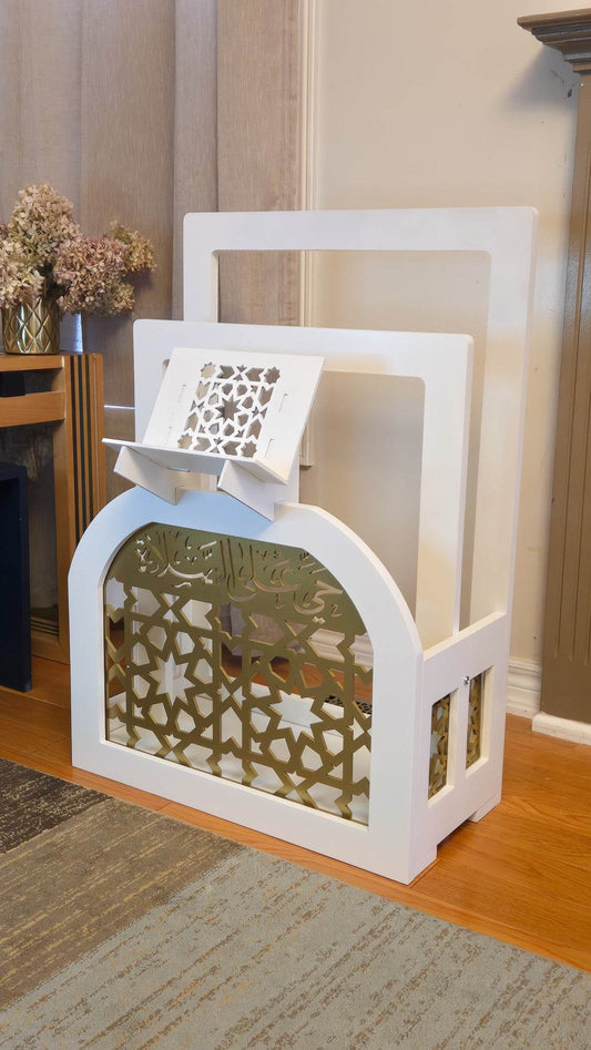 Prayer Rug holder - SleekWhite - sleekkut