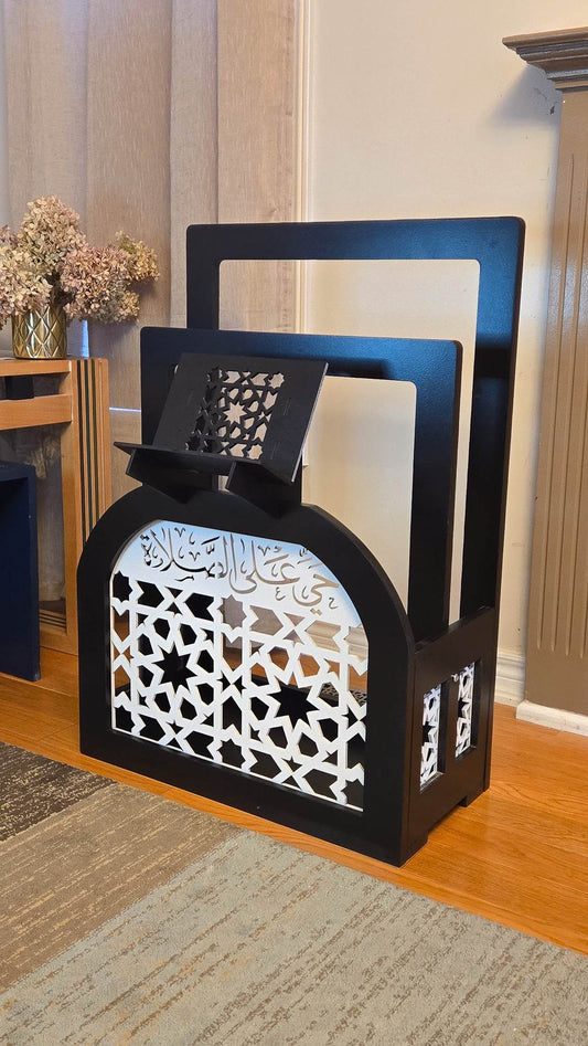Prayer Rug holder - Black - sleekkut