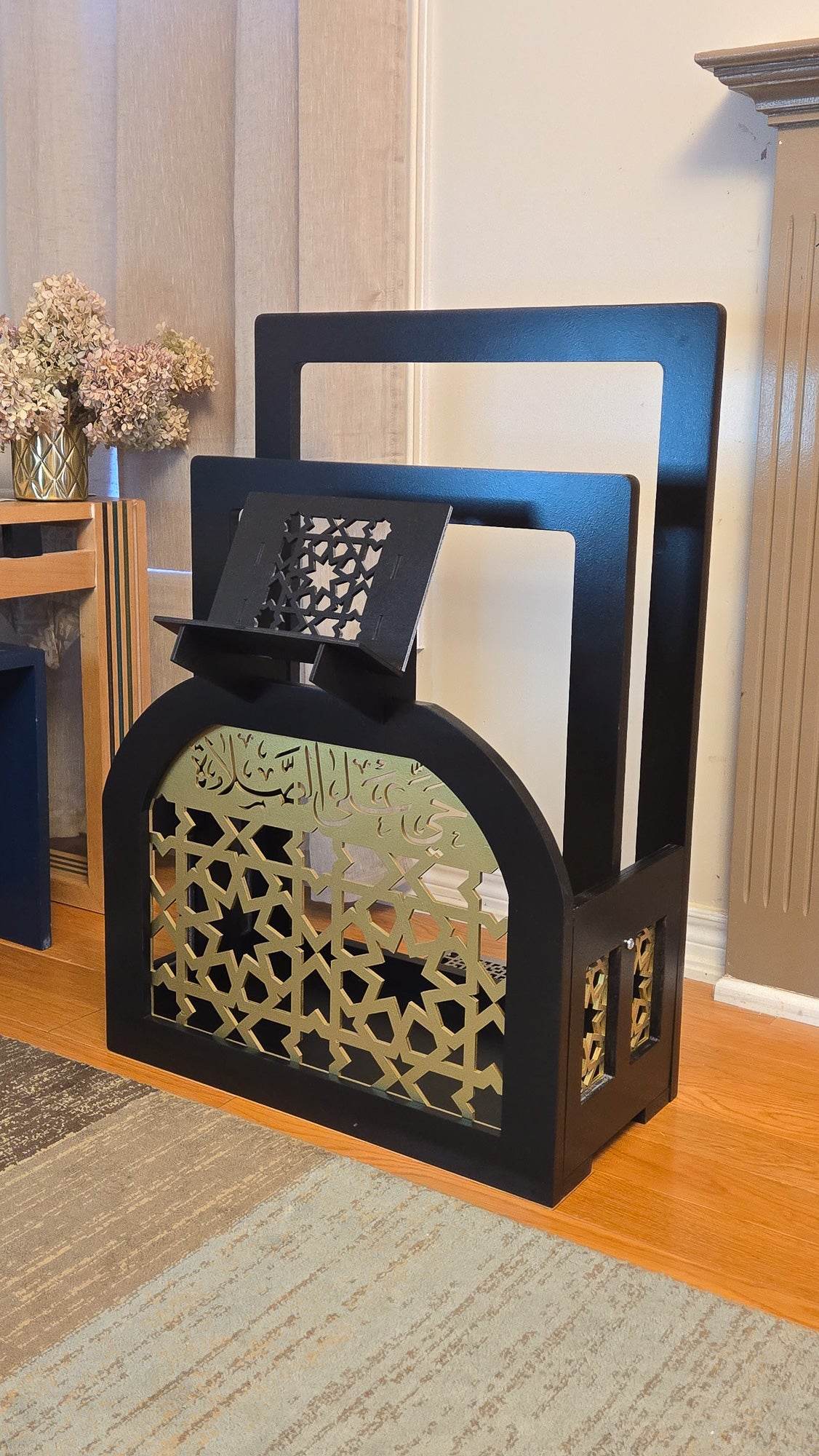 Prayer Rug holder - Black - sleekkut