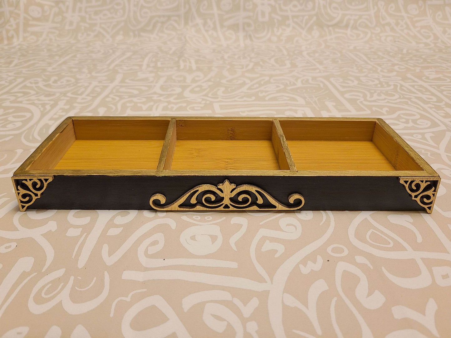 Rectangle snack tray with Partitions (tray only) - sleekkut