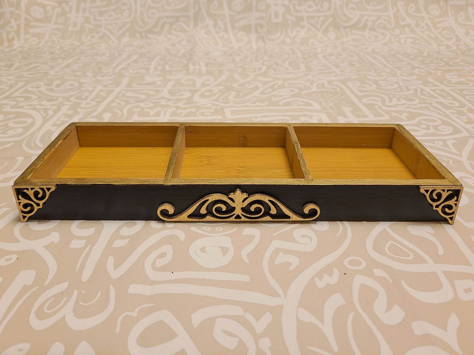Rectangle snack tray with Partitions (tray only) - sleekkut