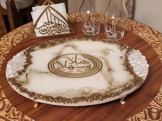 Ahlan wa Sahlan Oval tray - sleekkut