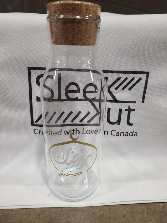 Ramadan Glass bottle - sleekkut