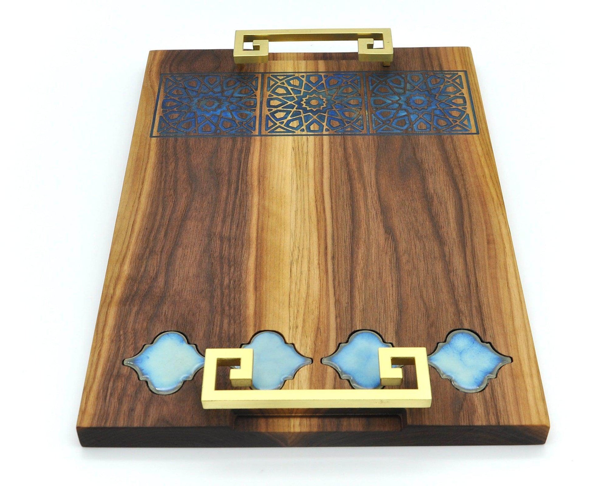 Walnut tray Large - sleekkut