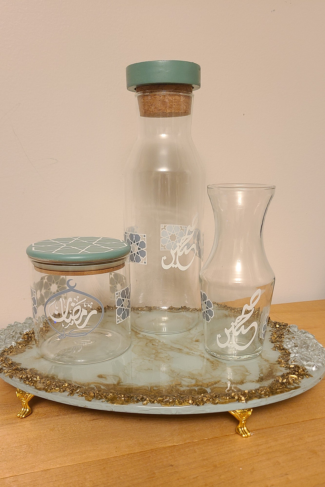 Saheteen Glass Carafe