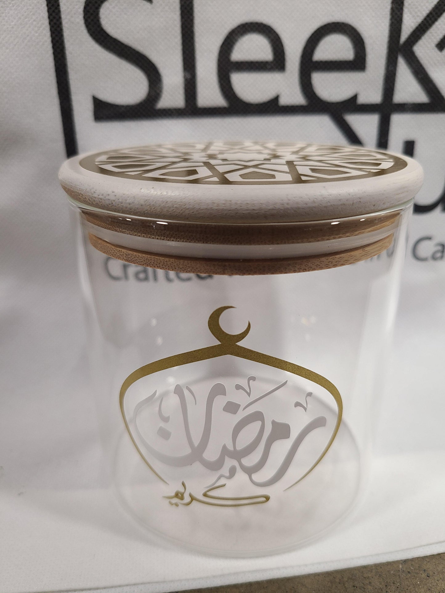 Ramadan Glass Storage - sleekkut